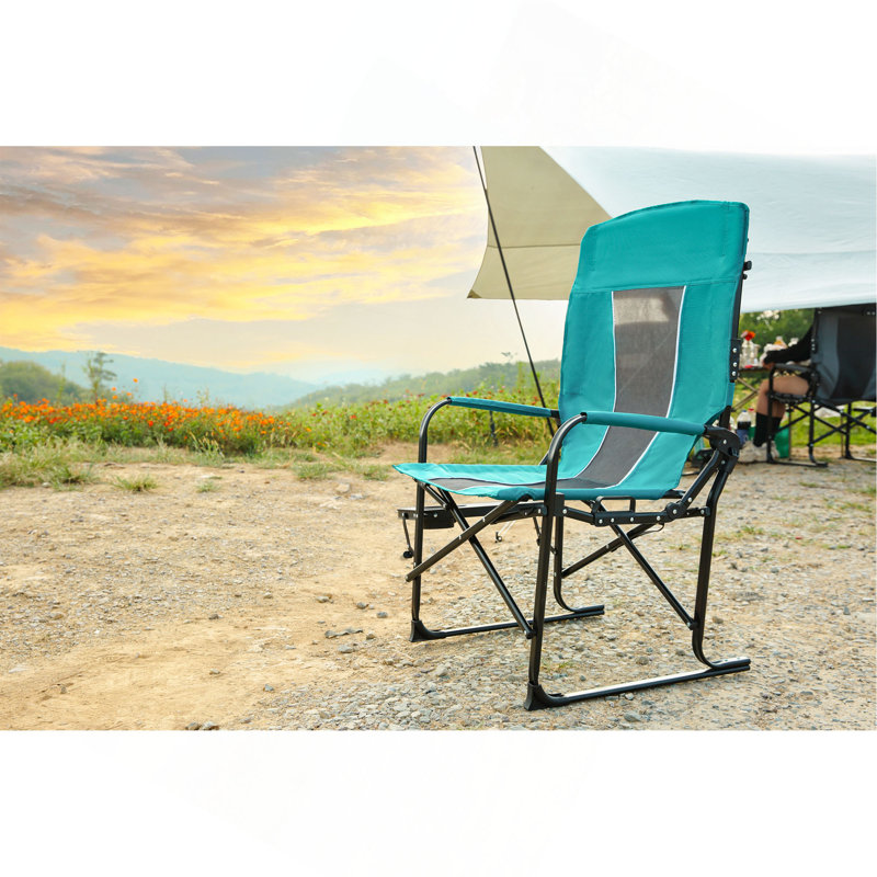Mobilier d'extérieur en aluminium coulé avec banc de jardin en métal et rose pour patio, parc, pelouse, cour, Bleu