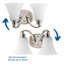 Jilliann 2 - Light Dimmable Vanity Light-514109389-514109378