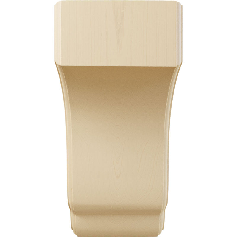 Corbeau Capistrano Mission, H 10 po x l 4,75 po x P 5,5 po, Érable