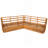 Acacia Patio V Sofa Setctional Set