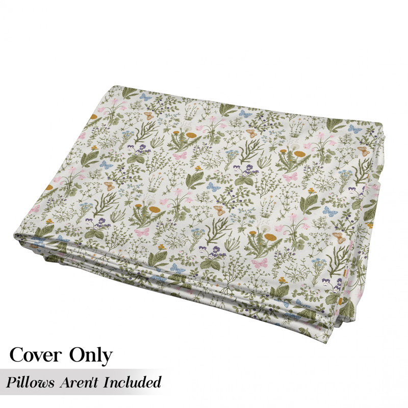 Housse de coussin d'extérieur Herbs Flowers, H 2 po x l 27 po x P 88 po