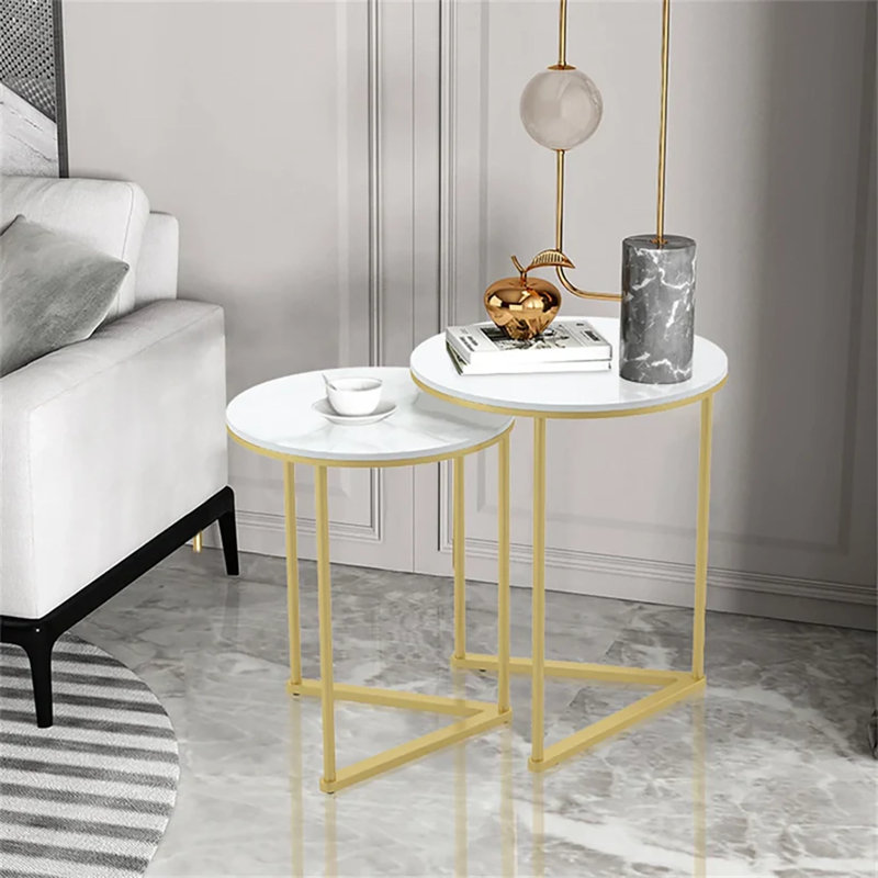 Ensemble de table d'appoint moderne Modern