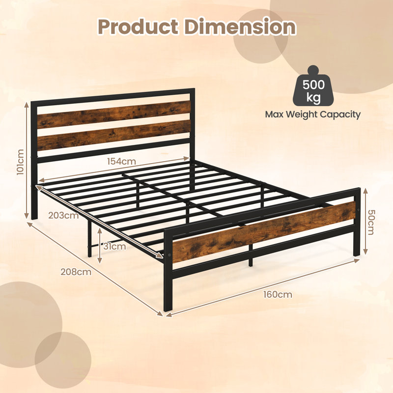 Neco Bed, Kingsize (5')
