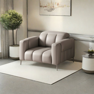Grey modern simple sofa