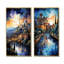 «Dreams de l'Islam Alhambra», ensemble de 2 impressions sur toile-102576836-102576839