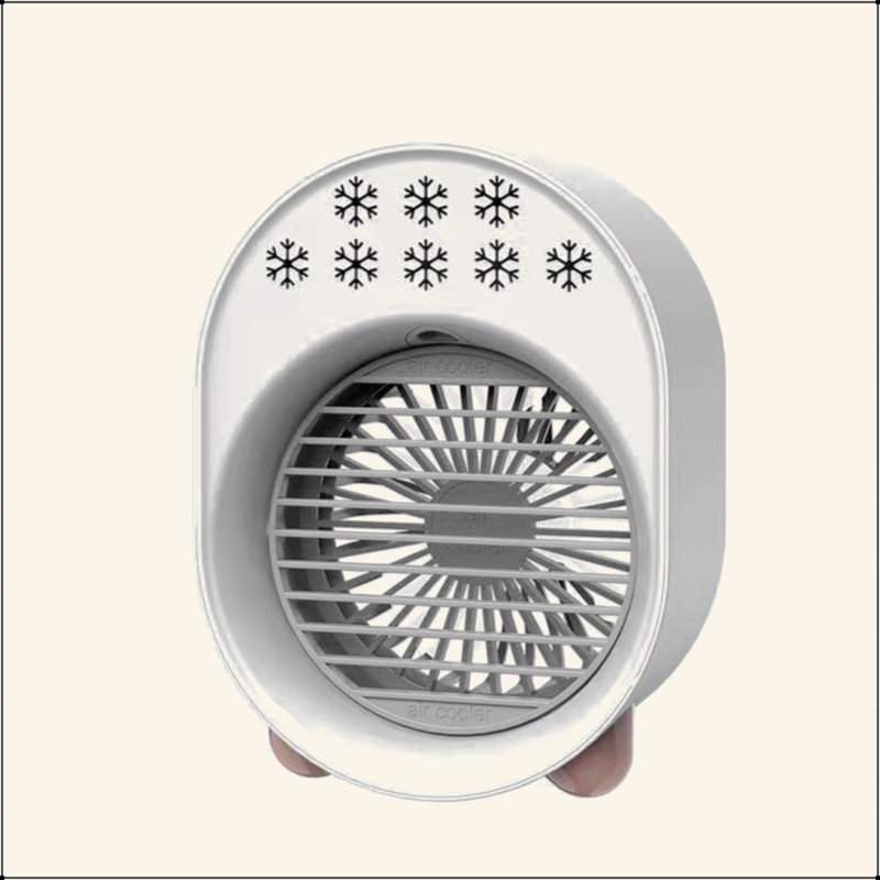 Ventilateur 1Pc Mini ventilateur portable USB, Blanc