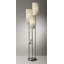 173cm Satin Steel Traditional Floor Lamp
