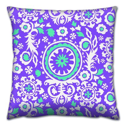 Premium Washable Cushion, 17.0 x 17.0 Inches, 50% Cotton / 50% Polyester, Silicone Filling, Concealed Zip | Soft, Comfortable & Ironable | Perfect for Home Decor, Living Room & Bedroom Accents