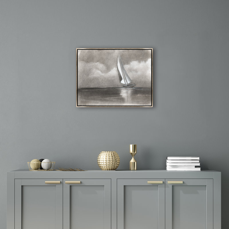 Sailing Through Clouds Print by Richard Ryder, 37.5" H x 50.5" W