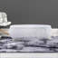 Table basse ovale blanche en aluminium coulé pour le salon, centre de table moderne, élégant et robuste-1213207006