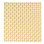 Satin Brass Wire Mesh "Bristol" 4 In X 4 In Flat Single Crimp