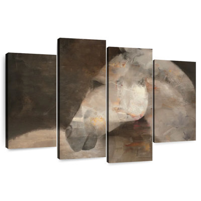 Peinture expressionniste de cheval