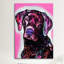 Labgraphic noir, art sur toile-22931177-72659801