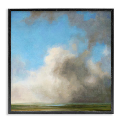 «Soft Full Clouds View», art de la giclée encadrée par Suzanne Nicoll