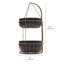 Mikasa Gourmet Basics Aztec 2 Tier Basket