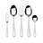 Fitz And Floyd Nevaeh Grand 45-Pc Flatware Set, Service For 8