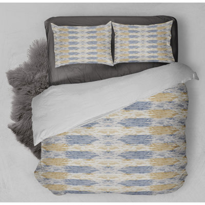 Polyester Channel Striped Comforter