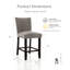 Tabouret de comptoir 26,5 po Perrinton