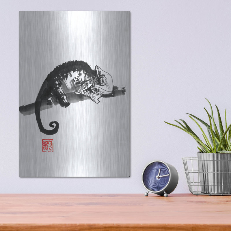 " Chameleon " by Pechane, 16" H x 12" W