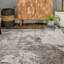 Tapis abstrait / brun clair / ivoire Miraloma-332757754