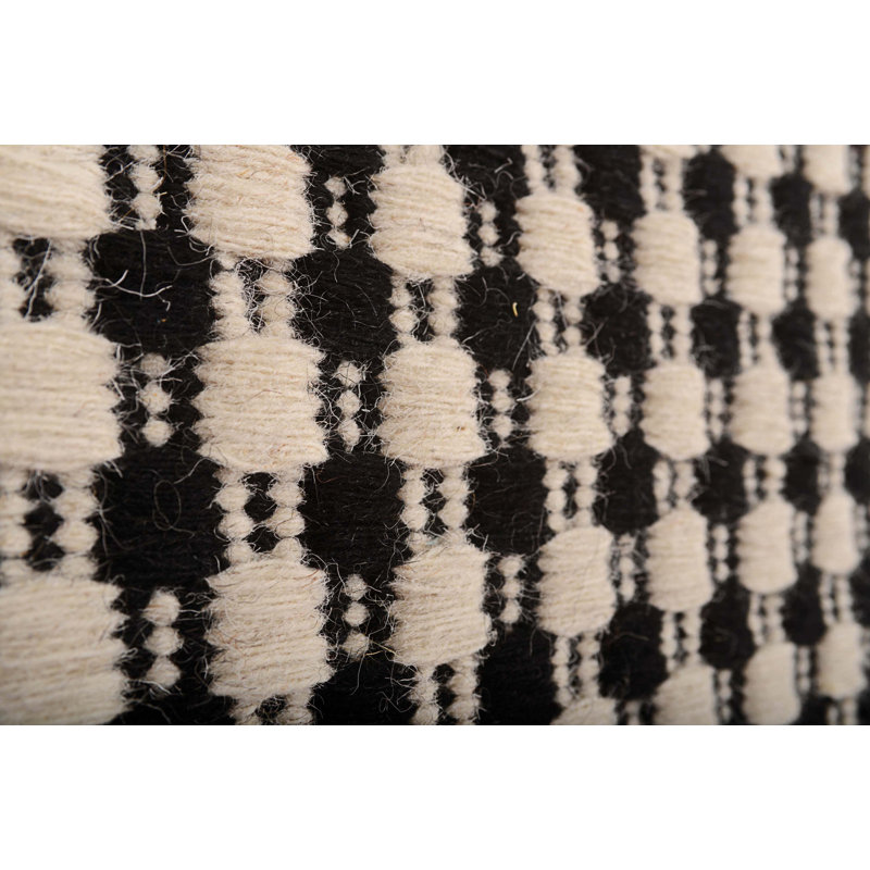 Kalis Hand Tufted Wool Plaid Rug