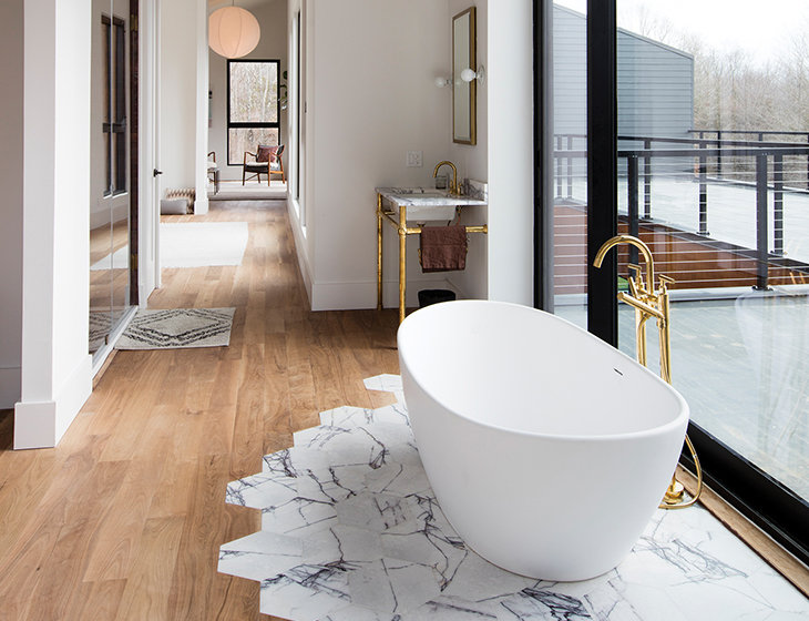 Elise 63" Freestanding Soaking Tub