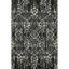 Tapis noir Prisco lavable à la machine de qualité supérieure-1460401020