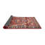 Tapis traditionnel rouge / noir Dohosan-2078614604