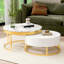 Table basse gigogne moderne avec tiroirs Modern