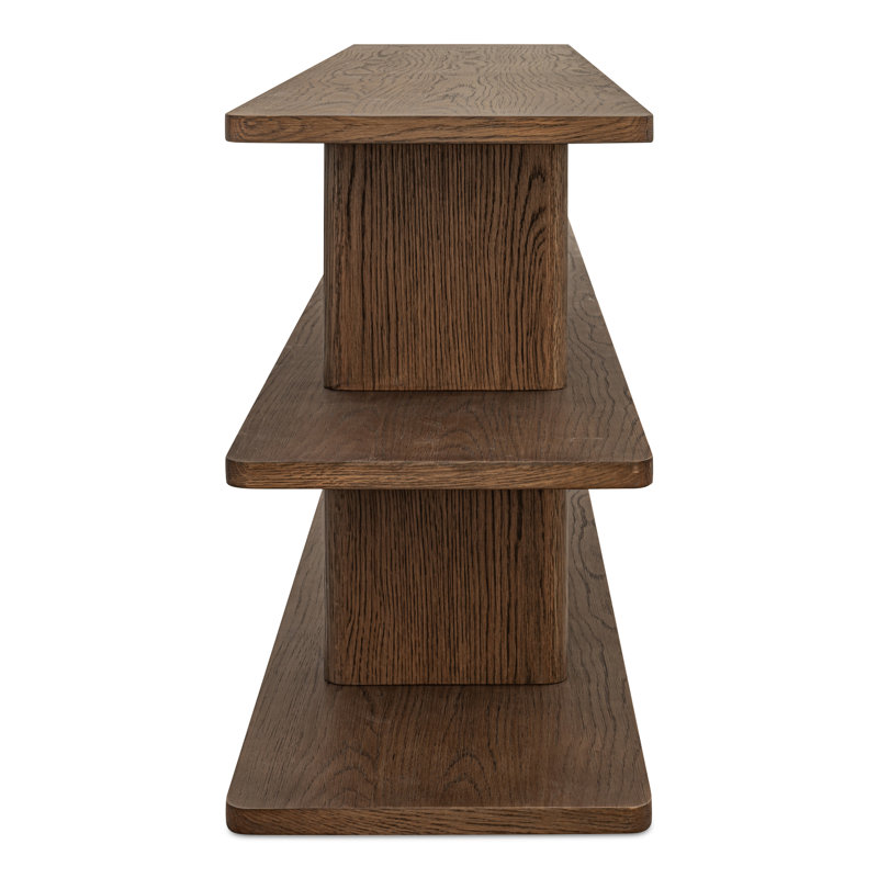Casey Small Bookcase Dark Brown, Brown