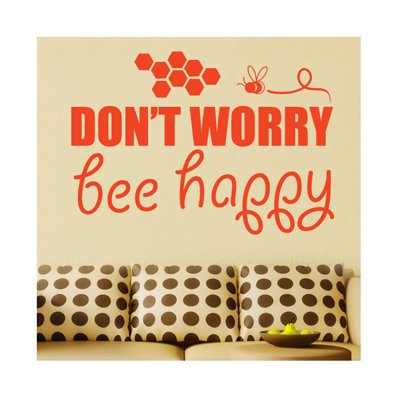 Wall Decal, Orange, Large