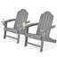 Chaise Adirondack de patio en plastique-70268094