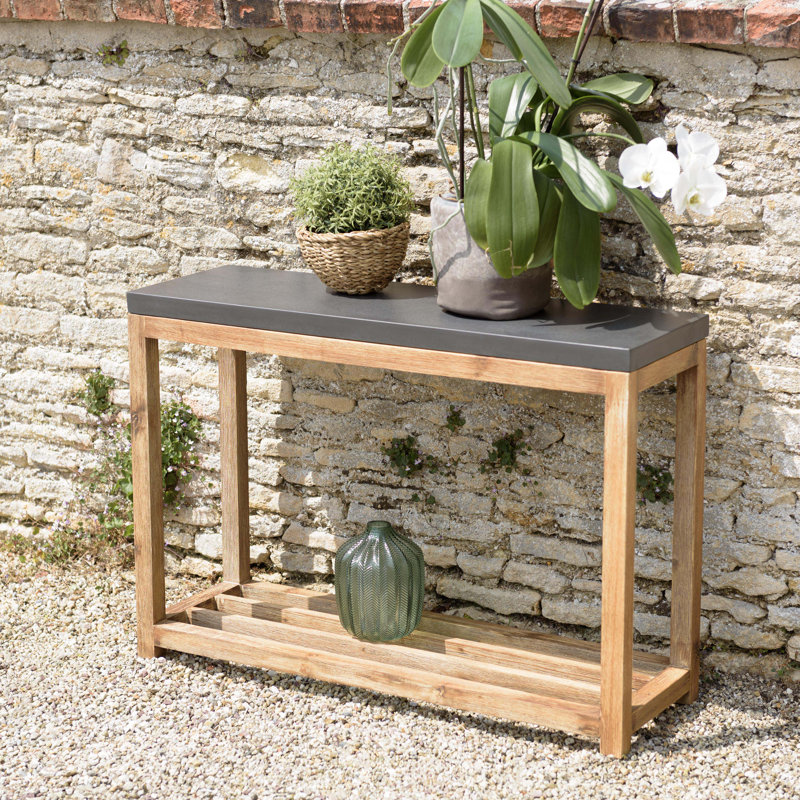 Akil Rectangular Outdoor Buffet & Console Table , cm W cm D, 61cm H x 28cm W x 87cm L