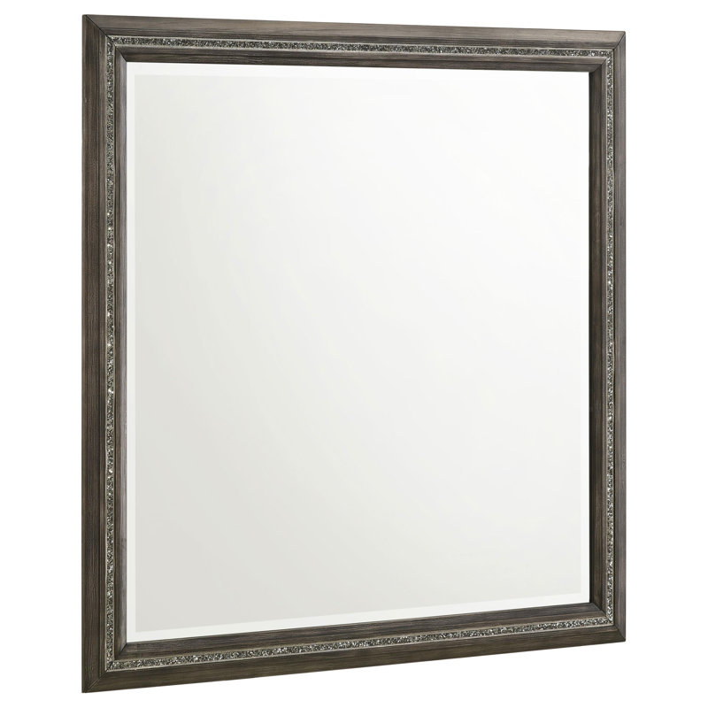 Timeless Elegance - Miroir de commode gris Finnis