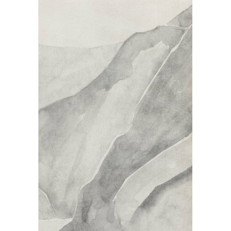 Gray Mountain Range I by Annie Warren - Wrapped Canvas Print, 30cm H x 20cm W