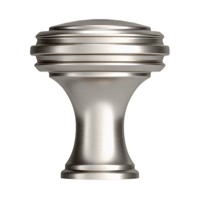 4454 Severin Fayerman Collection C Knob, Satin Nickel