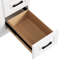 Meuble-lavabo simple 48 po Modern, base simple, sans comptoir ni lavabo