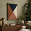 Pinwheel Geometric - Wrapped Canvas-1886224427-1886224426