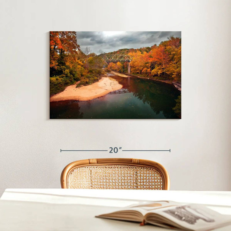 Alvord Buffalo River Autumn, H 16 po x l 24 po