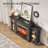 72'' Tv Stand Led For Tvs Up To 80'' With Electric Fireplace And Adjustable Shelves,black-158605047