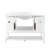  Vela 48" Fully Assembled Single Bathroom Vanity with Engineered Marble Top, Soft Closing and Splash Guard, White