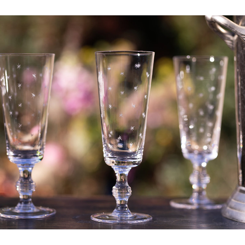 Handmade Crystal Flute