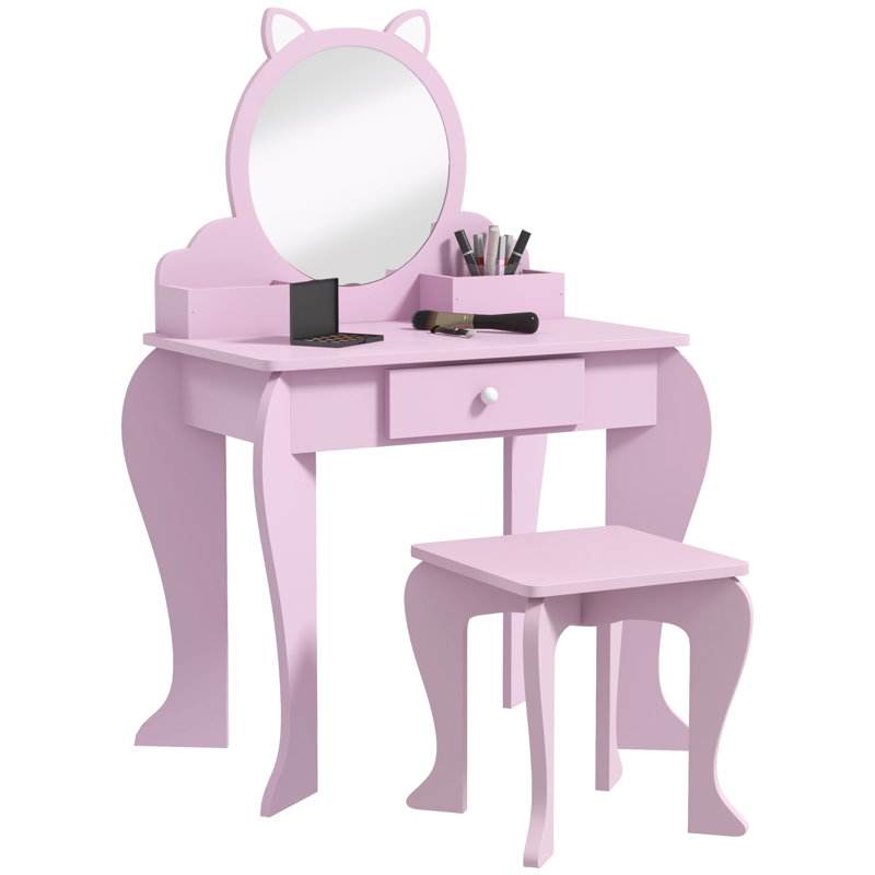 Alec Dressing Table with Mirror