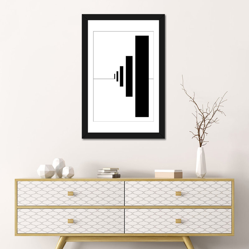 « quelque chose dans l’nulle », reproduction d’impression sur toile, H 24 po x l 16 po x P 1 po, Papier d'art encadré noir