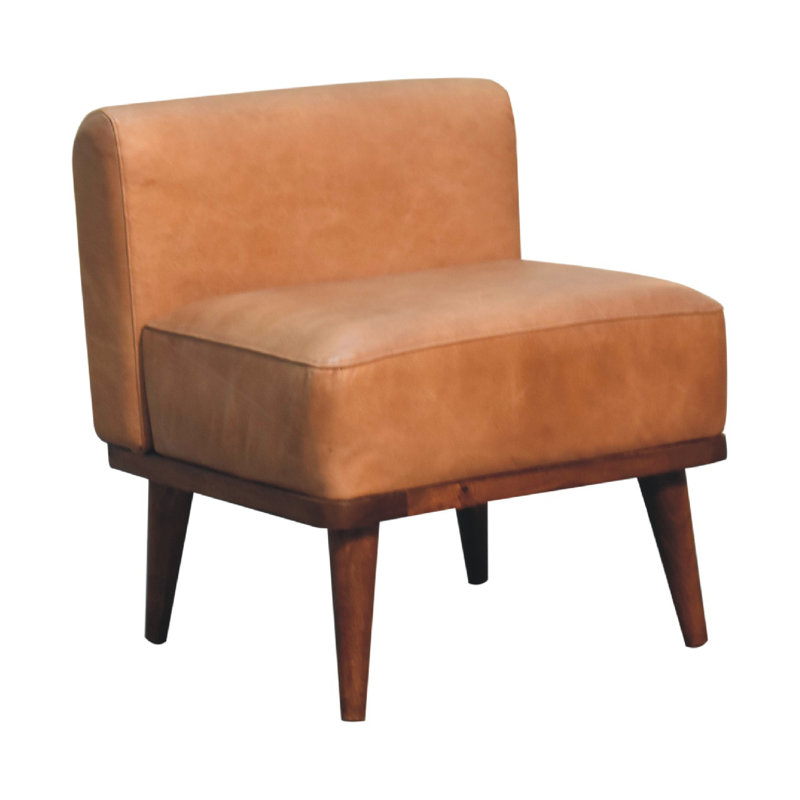 Ansted Solid Wood Accent Stool