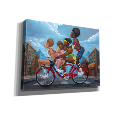 «Public Transpo» par Robert Jackson, art mural sur toile