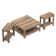 Weddel Basilico 3 Piece Coffee Table