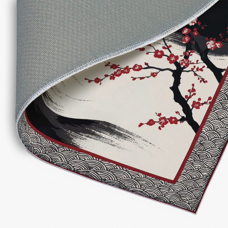 Tapis intérieur et extérieur Velvet Waves, Rectangle 9 pi x 12 pi