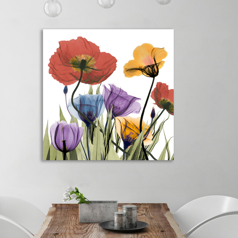 " Flowerscape ", 30" H x 30" W