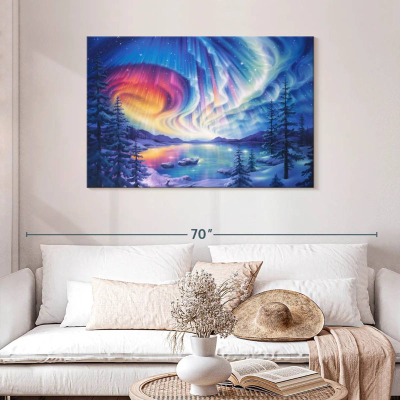 Enchanted Lake I, 30" H x 45" W